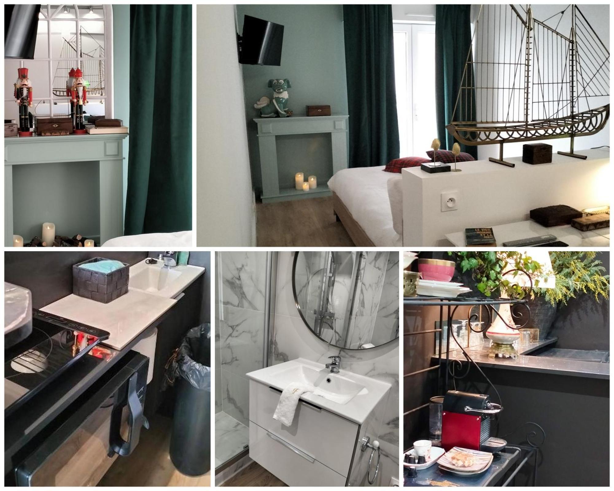 Le Fortuny - 3 Suites, 2 Apparts, 1 Chambre - Proche Tram Ligne Aeroport Et Parking Gratuit Mérignac Esterno foto